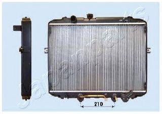 JAPANPARTS RDA283107 Радіатор, охолодження двигуна