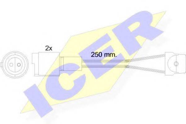 ICER 610091EC Сигналізатор, знос гальмівних колодок