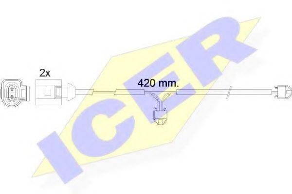 ICER 610476EC Сигналізатор, знос гальмівних колодок