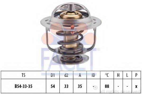 FACET 78248S Термостат, охолоджуюча рідина