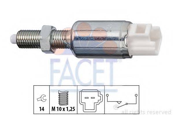 FACET 71259 Вимикач, привід зчеплення (Tempomat)