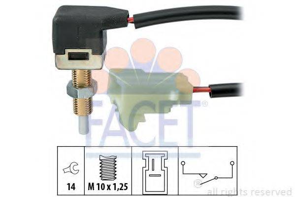 FACET 71297 Вимикач, привід зчеплення (Tempomat)