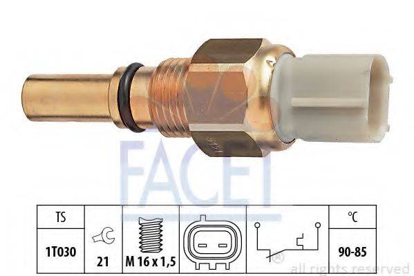 FACET 75151 Термивимикач, вентилятор радіатора