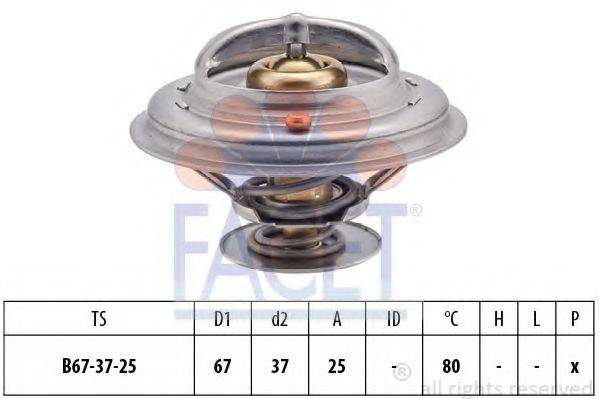 FACET 78259S Термостат, охолоджуюча рідина