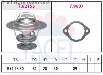 FACET 78215 Термостат, охолоджуюча рідина