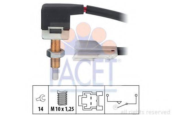 FACET 71174 Вимикач, привід зчеплення (Tempomat)