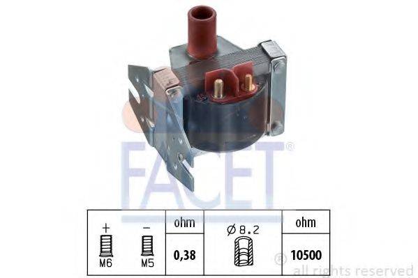 FACET 96078 Котушка запалювання