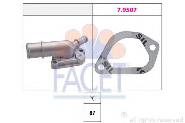 FACET 78160 Термостат, охолоджуюча рідина