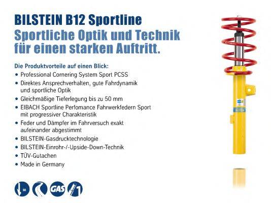 BILSTEIN BIL015396 Комплект ходової частини, пружини / амортизатори