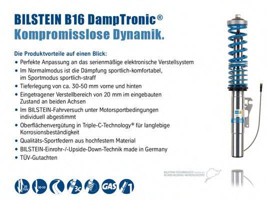 BILSTEIN BIL023002 Комплект ходової частини, пружини / амортизатори