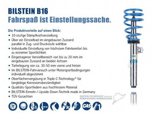 BILSTEIN BIL009693 Комплект ходової частини, пружини / амортизатори