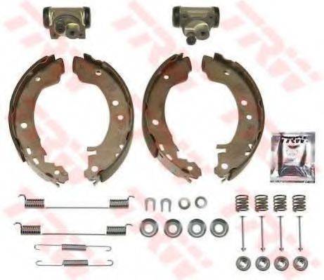 TRW BK1952 Комплект гальмівних колодок