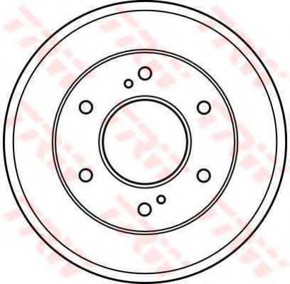 TRW DB4140 Гальмівний барабан