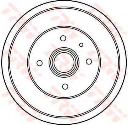 TRW DB4200 Гальмівний барабан