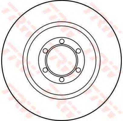 TRW DF1715 гальмівний диск