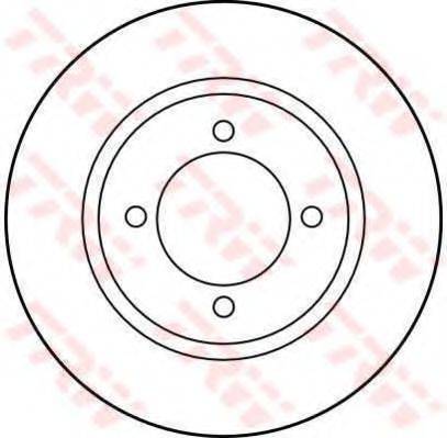 TRW DF1931 гальмівний диск