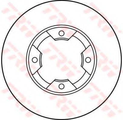 TRW DF1947 гальмівний диск