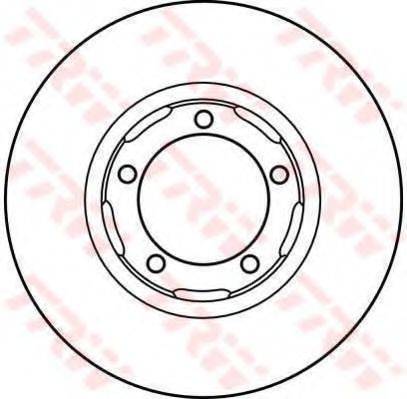 TRW DF2609 гальмівний диск