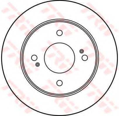 TRW DF3018 гальмівний диск