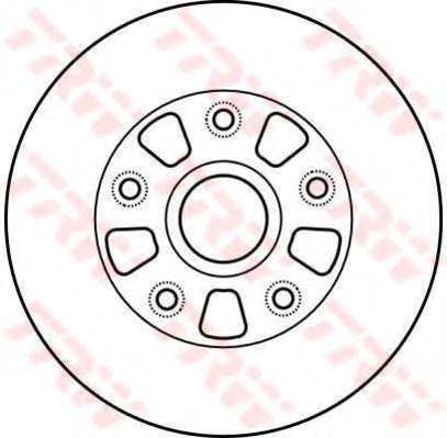 TRW DF4010 гальмівний диск