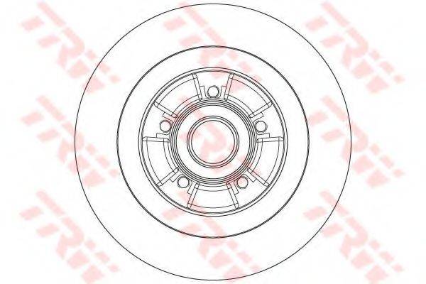 TRW DF6202BS гальмівний диск