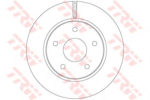 TRW DF6415 гальмівний диск