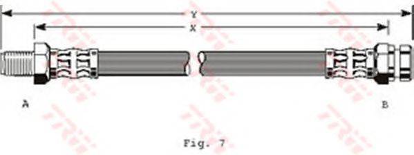 TRW PHB215 Гальмівний шланг