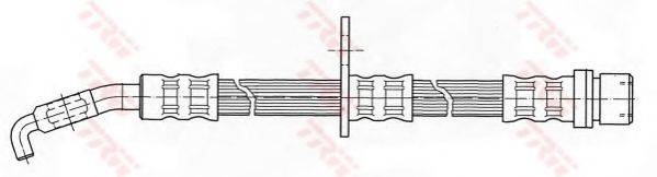 TRW PHD412 Гальмівний шланг