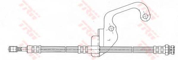 TRW PHD628 Гальмівний шланг