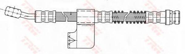 TRW PHD754 Гальмівний шланг