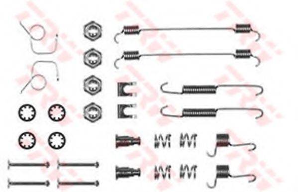 TRW SFK105 Комплектуючі, гальмівна колодка