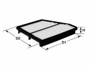 CLEAN FILTERS MA1187 Повітряний фільтр