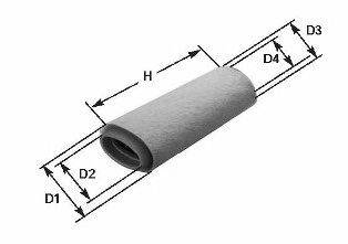 CLEAN FILTERS MA3012 Повітряний фільтр