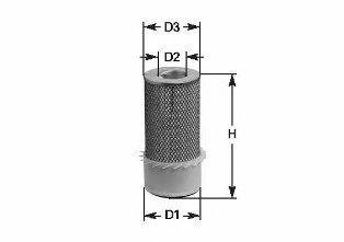 CLEAN FILTERS MA3075 Повітряний фільтр