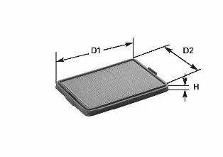 CLEAN FILTERS MA3101 Повітряний фільтр