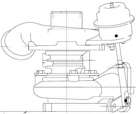 SCHLUTTER TURBOLADER 17200980 Компресор наддув