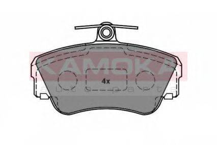 KAMOKA JQ1011342 Комплект гальмівних колодок, дискове гальмо