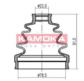 KAMOKA 1146972 Пильовик, приводний вал