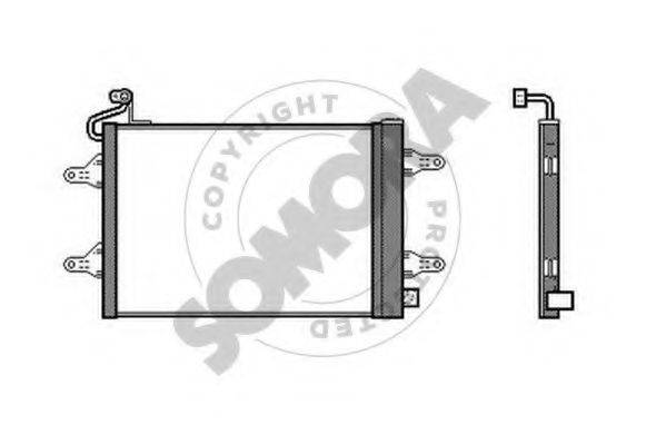 SOMORA 355460 Конденсатор, кондиціонер