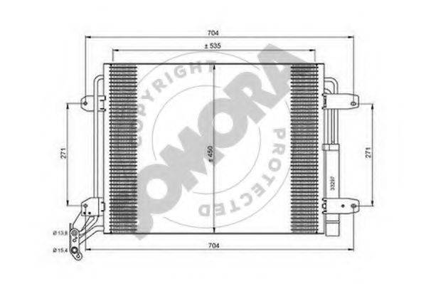SOMORA 359060 Конденсатор, кондиціонер