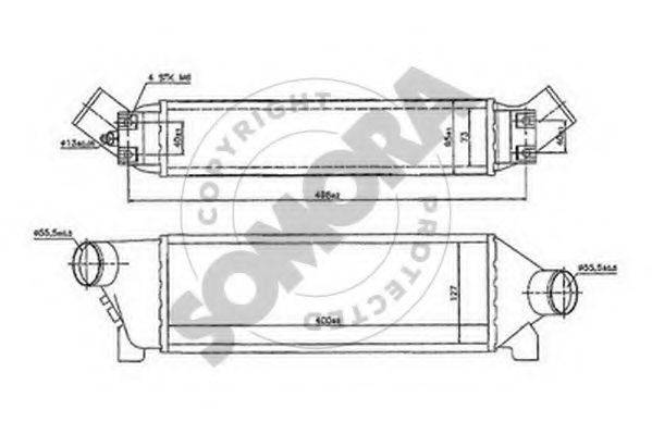 SOMORA 094445B Інтеркулер