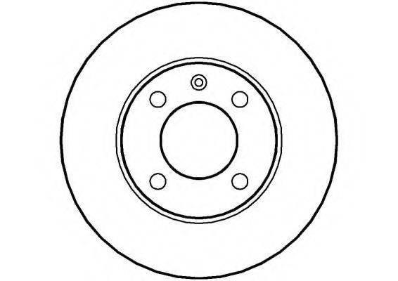 NATIONAL NBD008 гальмівний диск