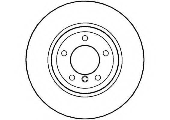 NATIONAL NBD1007 гальмівний диск