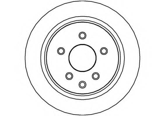 NATIONAL NBD1199 гальмівний диск