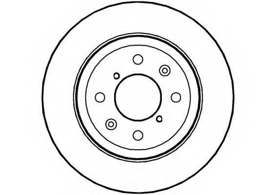NATIONAL NBD1279 гальмівний диск
