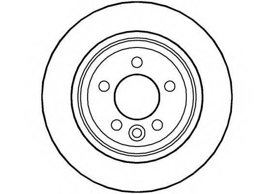 NATIONAL NBD1306 гальмівний диск