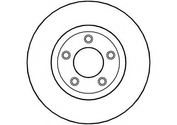 NATIONAL NBD1321 гальмівний диск