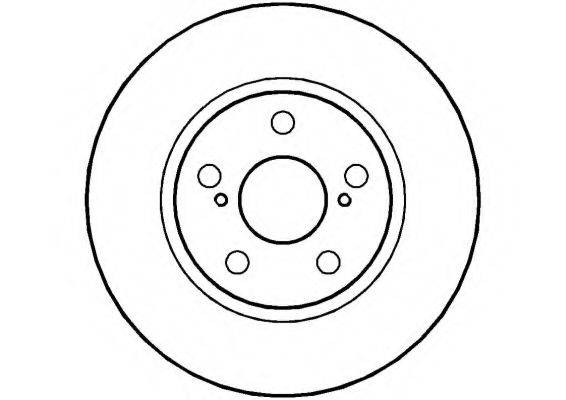 NATIONAL NBD613 гальмівний диск