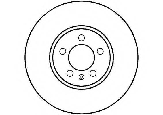 NATIONAL NBD618 гальмівний диск