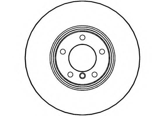 NATIONAL NBD738 гальмівний диск